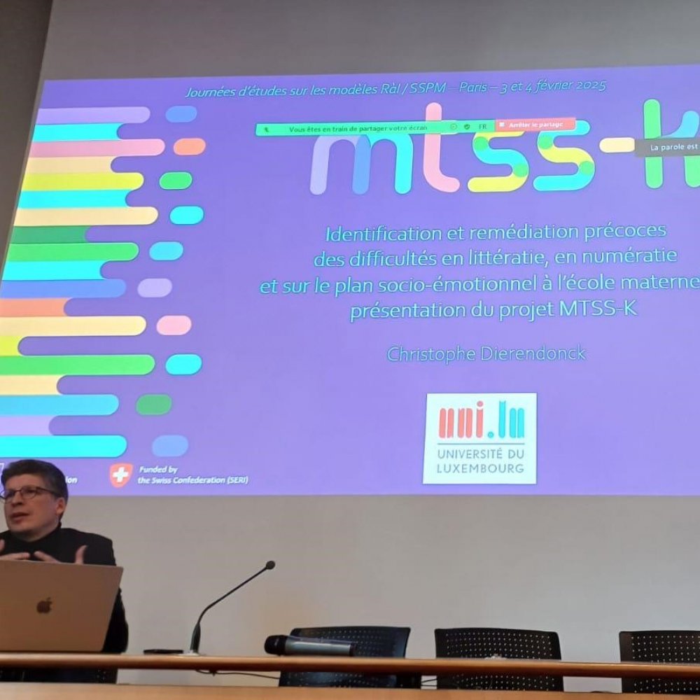 Successful Study Days on RTI and MTSS Held at INSPÉ Paris, France